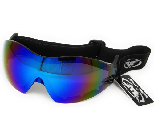 Окуляри лижні з ущільнювачем Global Vision Z-33 (G-Tech™ blue) Anti-Fog, сині