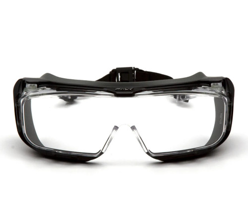 Окуляри захисні з ущільнювачем Pyramex Cappture-Plus Super Anti-Fog H2MAX, прозорі