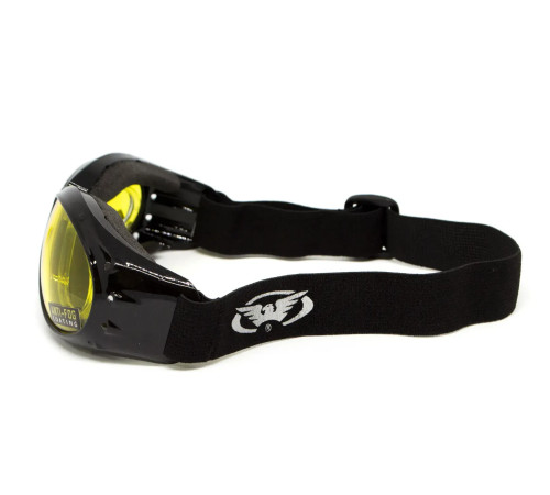 Окуляри захисні з ущільнювачем Global Vision Eliminator RX Anti-Fog, жовті