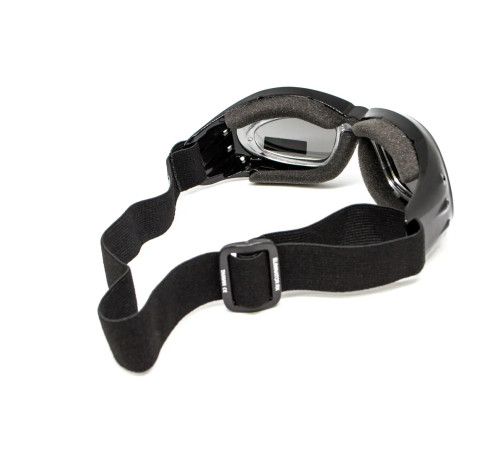 Окуляри захисні з ущільнювачем Global Vision Eliminator RX Anti-Fog, сірі