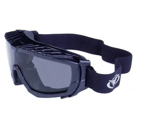 Окуляри захисні з ущільнювачем Global Vision Ballistech-1+RX Anti-Fog, сірі