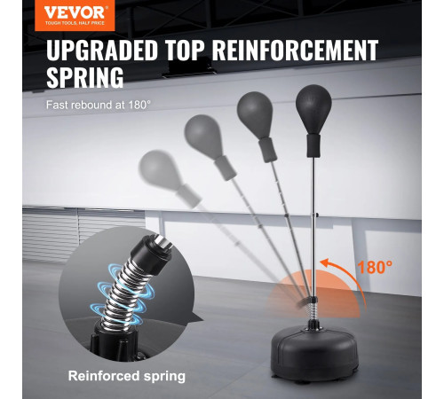 Боксерська груша VEVOR SXQ-1. чорна