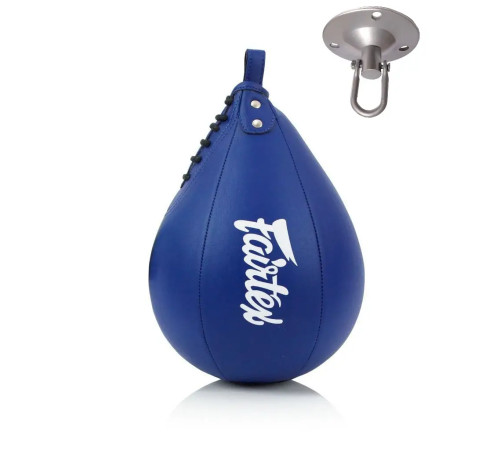 Пневмогруша боксерська з кріпленням Fairtex SB1 діаметр 12 см, синя