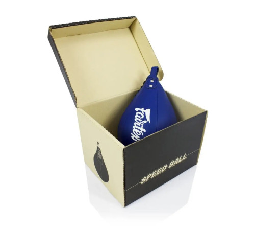 Пневмогруша боксерська з кріпленням Fairtex SB1 діаметр 12 см, синя