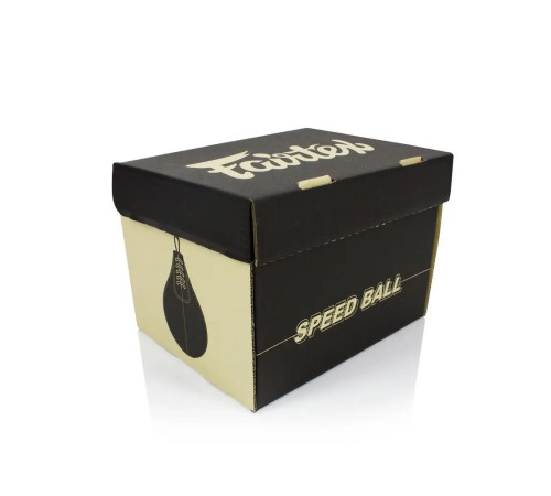 Пневмогруша боксерська з кріпленням Fairtex SB1 діаметр 12 см, чорна