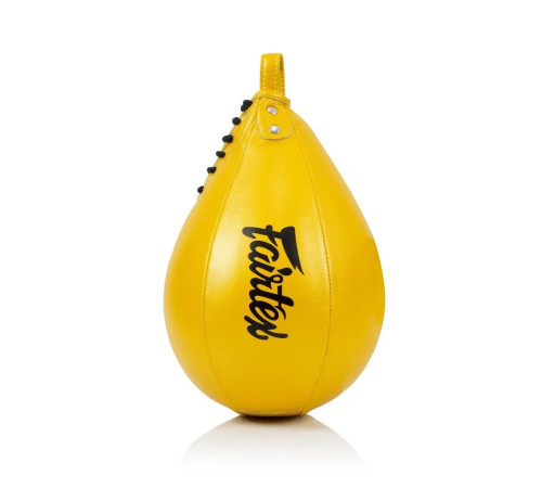 Пневмогруша боксерська з кріпленням Fairtex SB1 діаметр 12 см, жовта