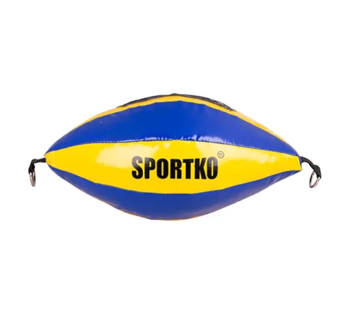 Боксерська груша SportKO GP2 22x40 см / 4,5 кг - синьо-жовта Боксерська груша SportKO GP2 22x40 см / 4,5 кг - синьо-жовта