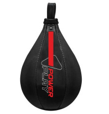 Пневмогруша боксерська PowerPlay 3061 Ultra Series діаметр 26 см, чорно-червона