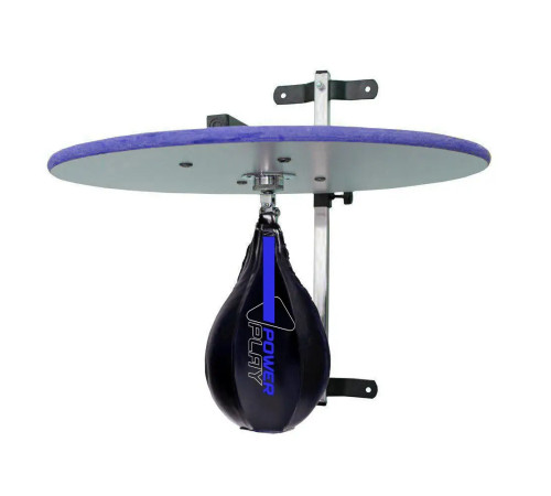 Пневмогруша боксерська PowerPlay 3061 Ultra Series діаметр 26 см, чорно-синя