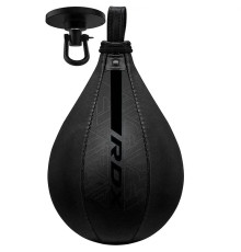 Пневмогруша боксерська з кірпленням RDX F6 KARA Matte діаметр 26 см, чорна