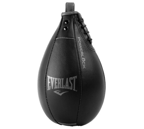 Боксерська груша Everlast POWERLOCK SPEED BAG M, чорна