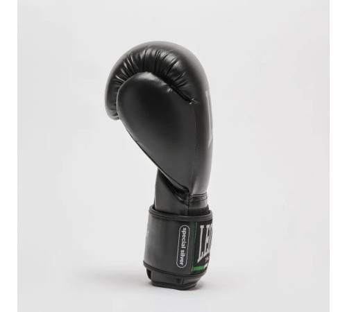Рукавички боксерські з капою Leone GN383 THUNDER розмір 8 унцій, чорні