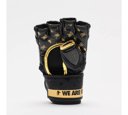 Рукавички MMA Leone DNA XL, чорно-золотисті