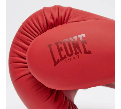 Рукавички боксерські Leone GN058 TONE X розмір 16 унцій, червоні