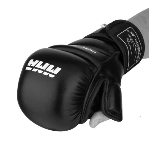 Рукавички для MMA PowerPlay 3026 розмір L, чорні