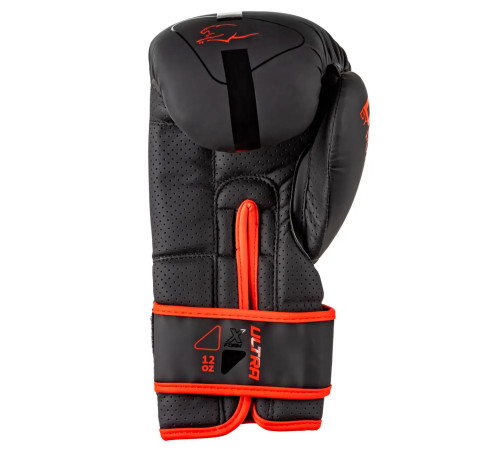 Рукавички боксерські PowerPlay 3024 Ultra Mat розмір 16 унцій, чорно-червоні