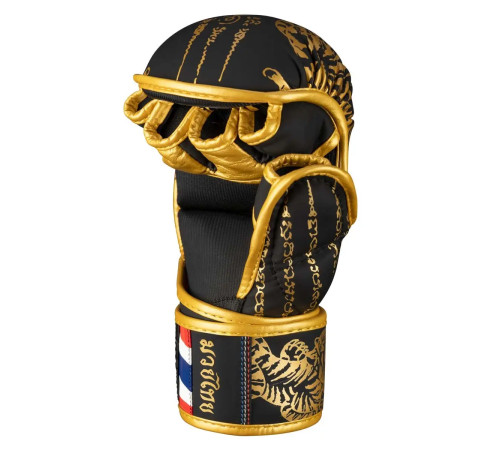 Рукавички для ММА Phantom Muay Thai розмір S/M, чорно-золотисті