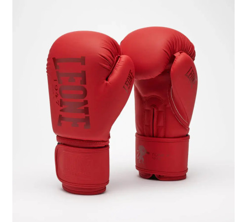 Рукавички боксерські Leone GN058 TONE X розмір 10 унцій, червоні