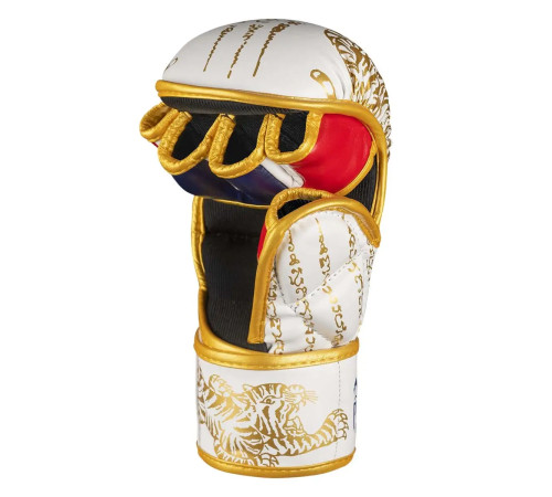 Рукавиці для ММА Phantom Muay Thai розмір L/XL, біло-золотисті