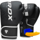 Рукавички боксерські з капою RDX F6 Kara Matte розмір 10 унцій, чорно-білі