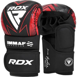 Рукавички греплінгові для ММА RDX розмір XL, червоні