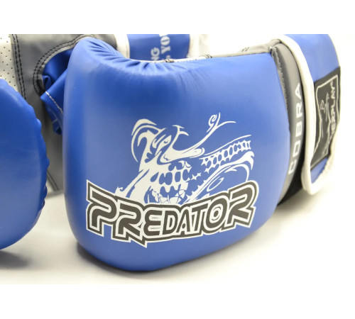 Рукавички снарядні PowerPlay 3038 розмір L, синьо-сірі