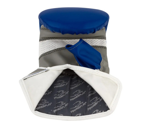 Рукавички снарядні PowerPlay 3038 розмір L, синьо-сірі