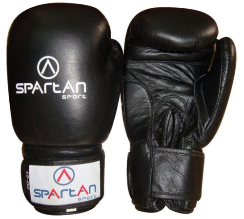 Рукавичики боксерські SPARTAN Top Ten розмір 12 унцій, чорні