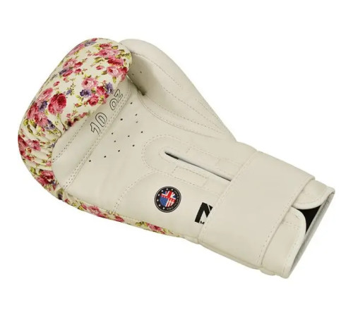 Рукавички боксерські з капою RDX FL-6 розмір 8 унцій, білі