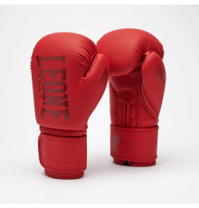 Рукавички боксерські Leone GN058 TONE X розмір 14 унцій, червоні 