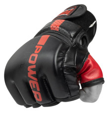 Рукавички для MMA PowerPlay 3093 розмір XL, чорні