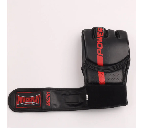 Рукавички для MMA PowerPlay 3093 розмір XL, чорні