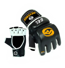 Рукавички для MMA REVENGE EV-18-1807 розмір L, чорно-білі