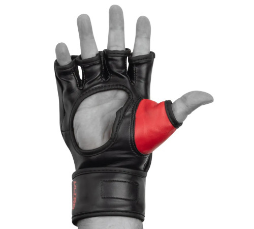 Рукавички для MMA PowerPlay 3093 розмір S, чорні