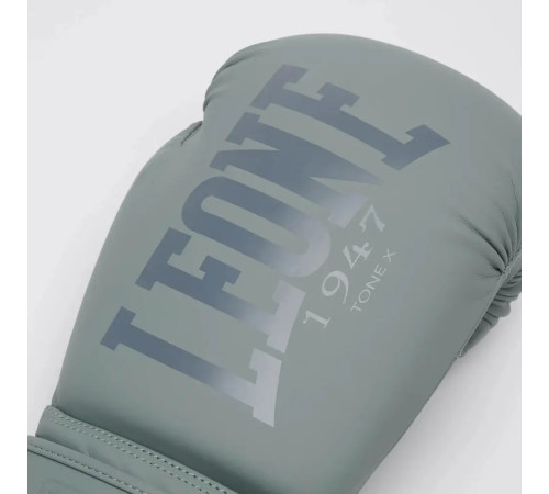 Рукавички боксерські Leone GN058 TONE X розмір 12 унцій, сірі
