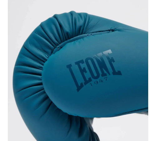 Рукавички боксерські Leone GN058 TONE X розмір 12 унцій, синьо-зелені
