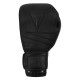 Рукавички боксерські шкіряні з бинтами TITLE Black Bolstered розмір 16 унцій, чорні