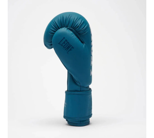 Рукавички боксерські Leone GN058 TONE X розмір 14 унцій, синьо-зелені