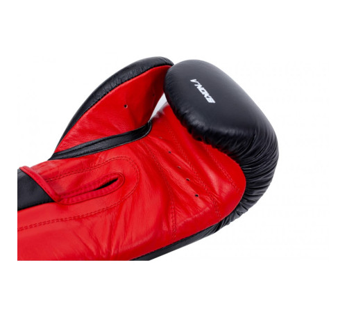 Рукавички боксерські V`Noks Inizio 10 унцій, чорно-червоні