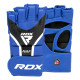 Рукавички для ММА RDX AURA PLUS T-17 розмір XL, синьо-чорні
