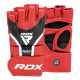 Рукавички для ММА RDX AURA PLUS T-17 розмір XL, червоно-чорні
