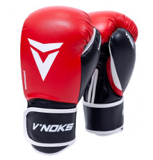 Рукавички боксерські V`Noks Lotta 10 унцій, різнокольорові