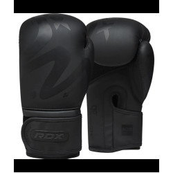 Боксерські рукавиці RDX BOXING GLOVES F15 14 унцій, чорні