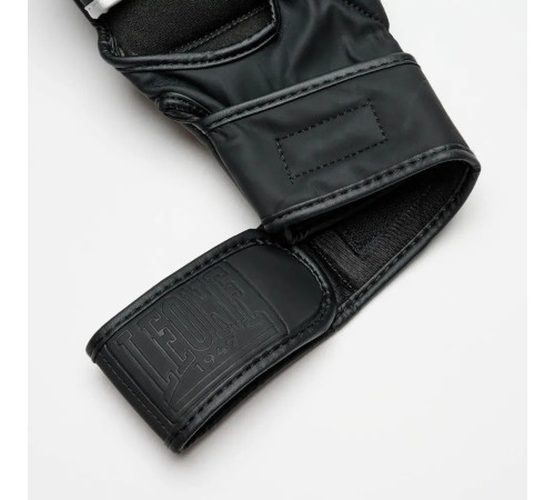 Рукавички греплінгові для ММА з капою Leone BLACK Edition розмір L, чорні