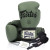 Рукавички боксерські з бинтами Fairtex BGV11 12 унцій, зелені