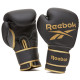 Рукавички боксерські Reebok RSCB-12010GB-14 розмір 14 унцій, чорно-золотисті