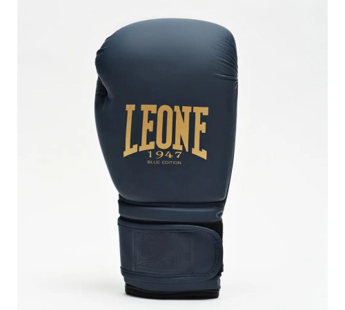 Рукавички боксерські з капою Leone GN059B розмір 16 унцій, сині