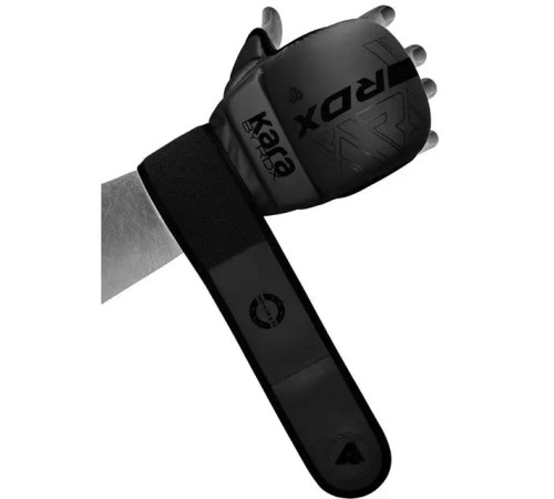 Рукавички греплінгові для ММА RDX F6 KARA Matte Plus розмір L/XL, чорні