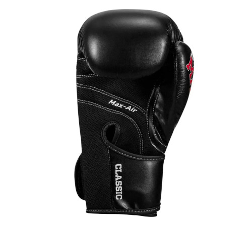 Рукавички боксерські з бинтами TITLE Classic Black Max розмір 14 унцій, чорні