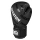 Рукавички боксерські з бинтами Phantom APEX Velcro розмір 12 унцій, чорно-білі